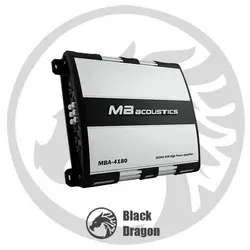 آمپلی فایر ام بی اکوستیک MBA-4180 – فروشگاه آنلاین بلک دراگون