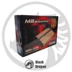 آمپلی فایر ام بی اکوستیک MB Acoustics 4105 – فروشگاه آنلاین بلک دراگون