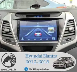 مانیتور فابریک النترا Hyundai Elantra 2012-2015