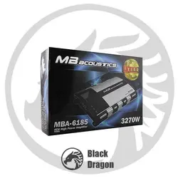 آمپلی فایر ام بی اکوستیک MBA 6185 – فروشگاه آنلاین بلک دراگون