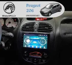 پخش تصویری فابریک پژو ۲۰۶ Peugeot