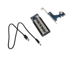 تبدیل PCI EXPRESS به PCI دو پورت