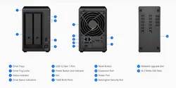 ذخیره ساز شبکه سینولوژی +Synology DS723