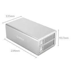 داک هارد دیسک اوریکو ORICO-3529RU3-EU-BK-BP