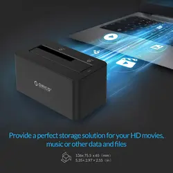 داک هارد دیسک اوریکو مدل ORICO-6619US3-V1-EU-BK