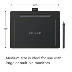 قلم نوری وکام Wacom Intuos CTL-6100 Black