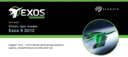 ذخیره ساز تحت شبکه مدل SAN Seagate Exos X 2U12