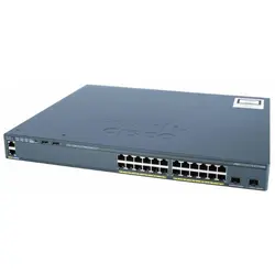 سوییچ ۲۴ پورت سیسکو مدل CISCO WS-C2960X-24PD-L