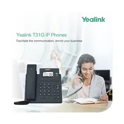 تلفن تحت شبکه یالینک Yealink SIP T31G