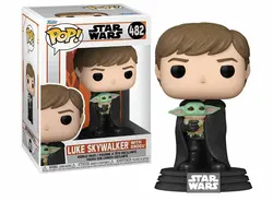 عروسک POP! - اکشن فیگور لوک اسکای واکر Luke Skywalker With Grogu | دراگون شاپ