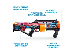 تفنگ ایکس شات X-Shot سری Skins مدل Last Stand Graffiti