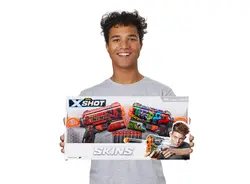 تفنگ دو قلو ایکس شات X-Shot سری Skins مدل Flux
