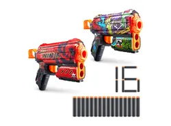 تفنگ دو قلو ایکس شات X-Shot سری Skins مدل Flux