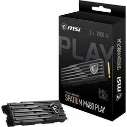 اس اس دی ام اس ای SSD MSI Spatium M480 Play _2TB | دراگون شاپ