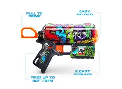 تفنگ ایکس شات X-Shot سری Skins مدل Flux Graffiti