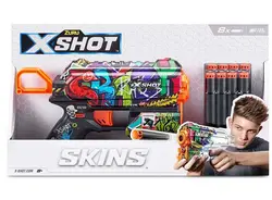 تفنگ ایکس شات X-Shot سری Skins مدل Flux Graffiti