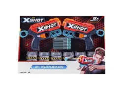 تفنگ دوقلو ایکس شات X-Shot Kickback