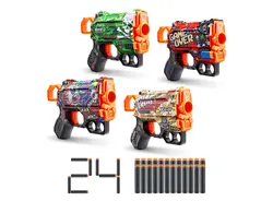 تفنگ چهار قلو ایکس شات X-Shot سری Skins مدل Menace