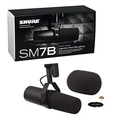 میکروفون داینامیک شور  Microphone SHURE SM7B