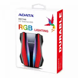 هارد اکسترنال ای دیتا ADATA HD770G 2TB Red RGB