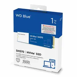 اس اس دی وسترن Western Digital 1TB WD Blue SN570 NVMe Internal SSD | دراگون شاپ