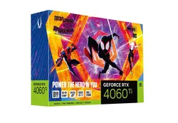 کارت گرافیک زوتاک ZOTAC GeForce RTX 4060 Ti 8GB Twin Edge OC SPIDER-MAN: Across the Spider-Verse Bundle | دراگون شاپ