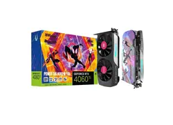 کارت گرافیک زوتاک ZOTAC GeForce RTX 4060 Ti 8GB Twin Edge OC SPIDER-MAN: Across the Spider-Verse Bundle | دراگون شاپ