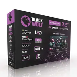 مانیتور بلک وولف Black Wolf 32 Gaming LED Monitor | دراگون شاپ