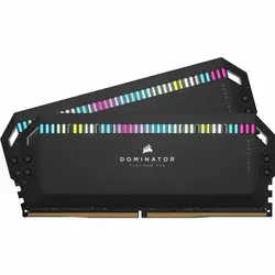 رم کورسیر Corsair Dominator Platinum RGB Black 32GB 16GBx2 6400MHz | دراگون شاپ