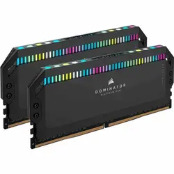 رم کورسیر Corsair Dominator Platinum RGB Black 32GB 16GBx2 6400MHz | دراگون شاپ