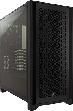 کیس کورسیر Corsair 4000D RGB Airflow Black | دراگون شاپ