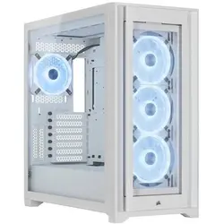 کیس کورسیر iCUE 5000X RGB QL Edition WHITE | دراگون شاپ