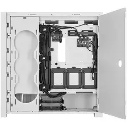 کیس کورسیر iCUE 5000X RGB QL Edition WHITE | دراگون شاپ