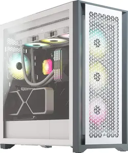 کیس کورسیر Corsair 5000D RGB Airflow White | دراگون شاپ