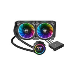 فن خنک کننده پردازنده Thermaltake Floe Riing RGB 240 TT Premium Edition | دراگون شاپ