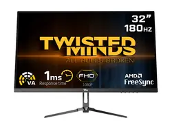 مانیتور گیمینگ 32 اینچ Twisted Minds TM32FHD180VA | دراگون شاپ