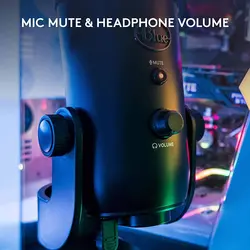 میکروفون گیمینگ Microphone Blue Yeti USB | دراگون شاپ