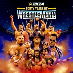 بازی WWE 2K24 Forty Years of WrestleMania اکانت قانونی PS4