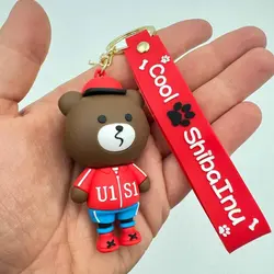 جاسوئیچی Keychain Cool Shiba Inu J002 | دراگون شاپ