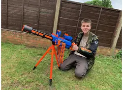تفنگ ایکس شات X-Shot Insanity Motorized Rage Fire