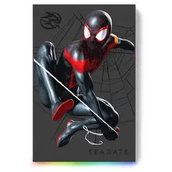 هارد اکسترنال گیمینگ Seagate Miles Morales Special Edition FireCuda External Hard Drive 2TB | دراگون شاپ