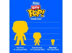 پک 4 تایی فرندز فانکو بیتی پاپ فیبی Funko Bitty Pop Friends Pack