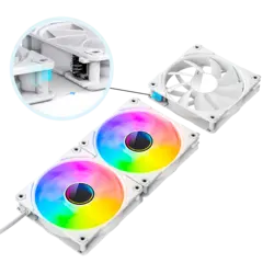 خنک کننده مایع Awest GT-AV240 Infinity White | دراگون شاپ