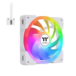 فن خنک کننده پردازنده ترمالکیت Thermaltake SWAFAN EX14 ARGB Sync PC Cooling Fan White TT Premium Edition (3-Fan Pack) | دراگون شاپ