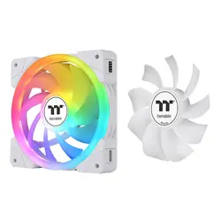 فن خنک کننده پردازنده ترمالکیت Thermaltake SWAFAN EX14 ARGB Sync PC Cooling Fan White TT Premium Edition (3-Fan Pack) | دراگون شاپ