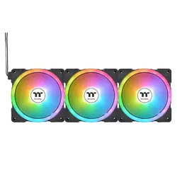 فن خنک کننده پردازنده ترمالکیت Thermaltake SWAFAN EX14 ARGB Sync PC Cooling Fan TT Premium Edition (3-Fan Pack) | دراگون شاپ