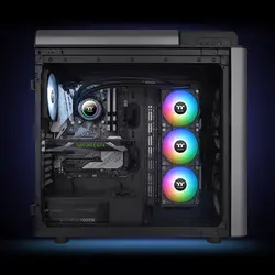 فن خنک کننده پردازنده Thermaltake TH360 V2 ARGB Sync All-In-One Liquid Cooler | دراگون شاپ