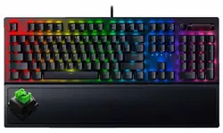کیبورد گیمینگ ریزر Keyboard Razer BLACKWIDOW V3 Green