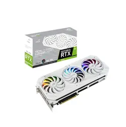 کارت گرافیک ایسوس Graphics ASUS ROG STRIX RTX 3070 8G GAMING White | دراگون شاپ