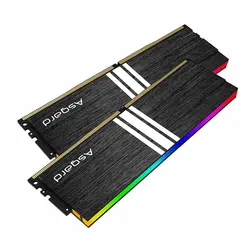 رم ازگارد RAM Asgard Black Knight V1 Dual 32GB 16GBx2 3600MHz DDR4 | دراگون شاپ